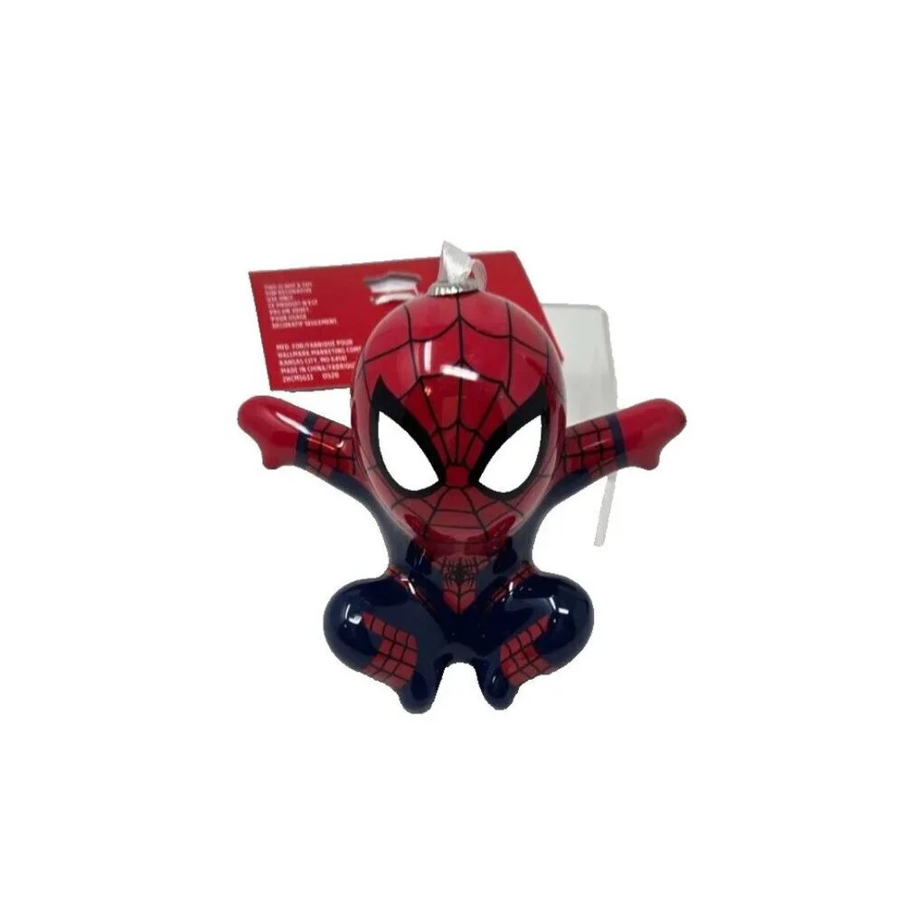 Hallmark Marvel 3 D Figural Spider Man Christmas Tree Ornament